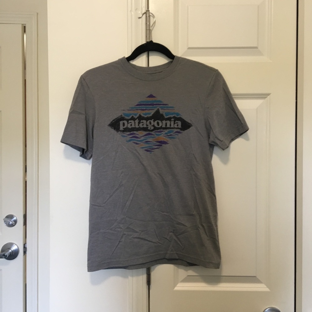 Grey Patagonia T Shirt